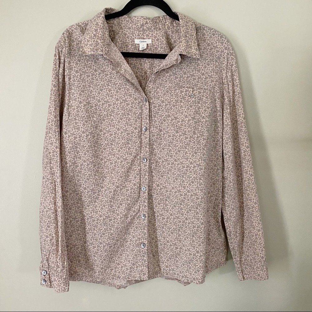Caslon | Natalie Button Down Casual Shirt - Picture 1 of 3
